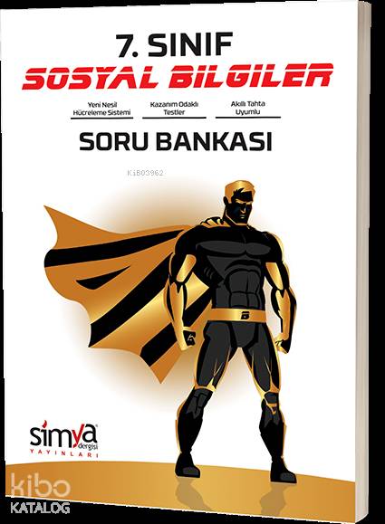 Simya Dergisi Yayınları 7. Sınıf Sosyal Bilgiler Soru Bankası Simya Dergisi 