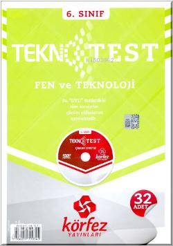 6. Sınıf Fen ve Teknoloji Tekno 32 Test Çözüm (Dvd'li)