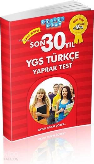 Son 30 Yıl YGS Türkçe Yaprak Test
