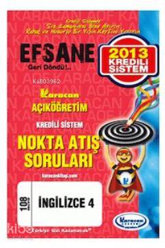 1. Sınıf İngilizce 4 Nokta Atış Sorular - Kod 108