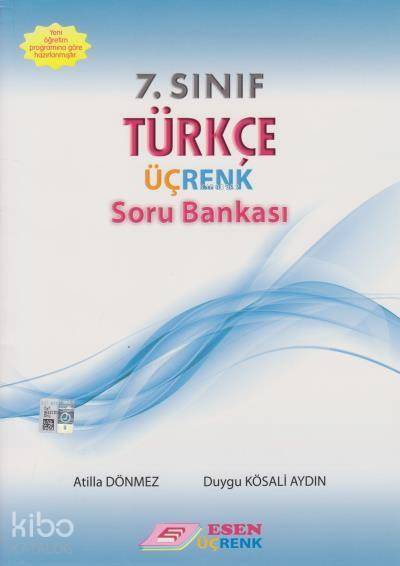  Esen Üçrenk Yayınları 7 Sınıf Türkçe Soru Bankası Esen Üçrenk | Esen Üçrenk Yayınları 7 Sınıf Türkçe Soru Bankası Esen Üçrenk | Atilla DönmezDuygu Kösali Aydın | Esen Üçrenk Yayınları (Hazırlık) | 9786054760848 