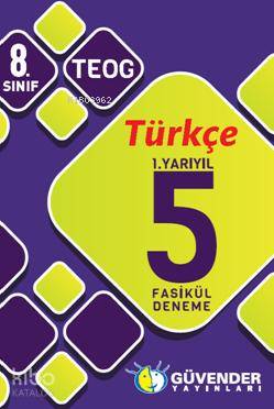 8.Sınıf Türkçe 1.Yarıyıl 5 Fasikül Deneme