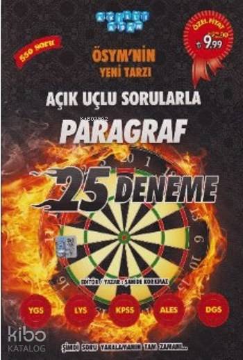 ÖSYM nim Yeni Tarzı Açık Uçlu Sorularla Paragraf 25 Deneme