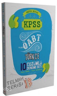 2017 ÖABT Türkçe Öğretmenliği Tamamı Çözümlü 10 Deneme Sınavı