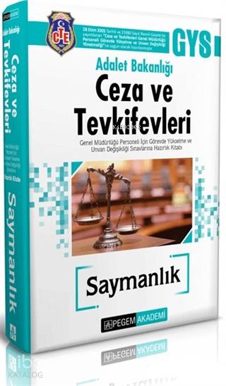 2018 Adalet Bakanlığı Ceza ve Tevkifevleri Saymanlık Hazırlık Kitabı