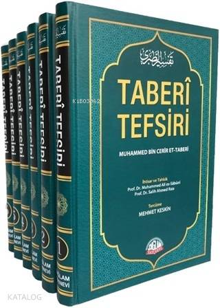  Taberi Tefsiri Kuranı Kerim Tefsiri Tercümesi (6 Cilt Takım) ön kapak Taberi Tefsiri Kuranı | Taberi Tefsiri Kuranı Kerim Tefsiri Tercümesi (6 Cilt Takım) ön kapak Taberi Tefsiri Kuranı | Muhammed Bin Cerir Et Taberi | Mehmet Keskin | Salih Ahmed RızaMuhammed Ali Es Sabun | Sağlam Yayınevi | 9786057625007 