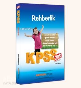 KPSS Rehberlik Konu Anlatımlı 2012