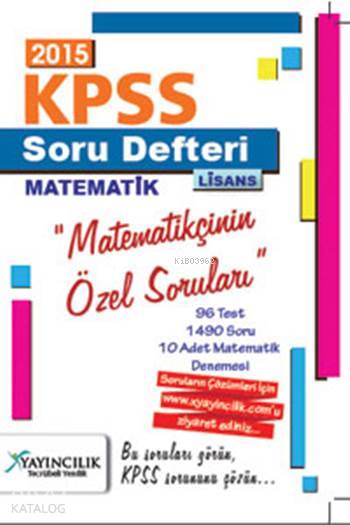 Matematik Soru Defteri Web Destekli