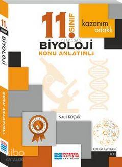  11 Sınıf Biyoloji Konu Anlatımlı | 11 Sınıf Biyoloji Konu Anlatımlı | Kolektif | Evrensel İletişim Yayınları (Hazırlık) | 9786055247737 