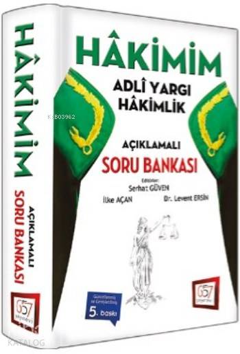 Hakimim Adli Yargı Hakimlik Açıklamalı Soru Bankası