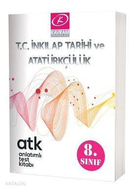 8. Sınıf T.C İnkılap Tarihi ve Atatürkçülük Anlatımlı Test Kitabı