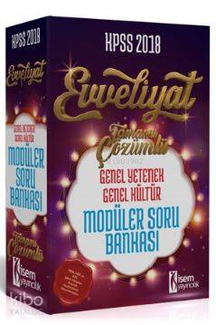 2018 Evveliyat KPSS Genel Yetenek Genel Kültür Modüler Soru Bankası Seti