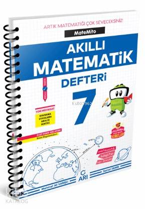 Arı Yayınları 7. Sınıf Matemito Akıllı Matematik Defteri Arı 