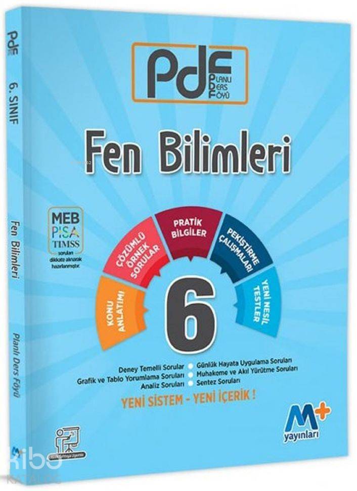 Martı Yayınları 6. Sınıf Fen Bilimleri PDF Planlı Ders Föyü Martı 