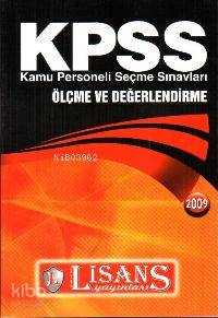 Kpss Ölçme ve Değerlendirme; 2009