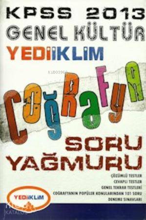 KPSS Coğrafya Soru Yağmuru