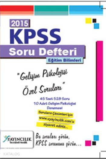 KPSS Gelişim Psikolojisi Soru Defteri Web Destekli