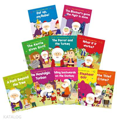  Nasreddin Hodja (Set 10 Boks) | Nasreddin Hodja (Set 10 Boks) | Gamze Alıcı | Timaş Kids | 9786050814859 