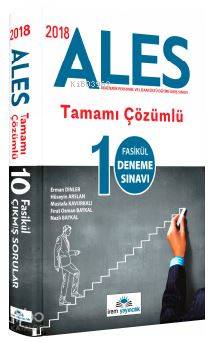 2018 ALES Tamamı Çözümlü 10 Fasikül Deneme Sınavı