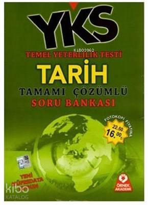 YKS-TYT Tarih Tamamı Çözümlü Soru Bankası