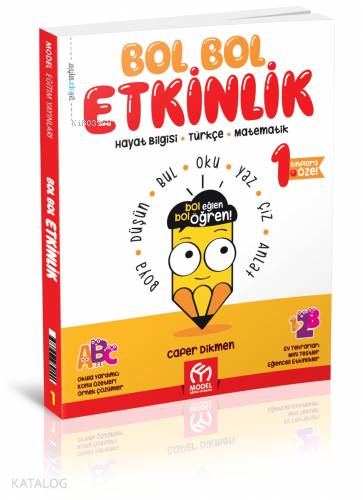 Model Eğitim Yayınları 1. Sınıf Bol Bol Etkinlik Model Eğitim 
