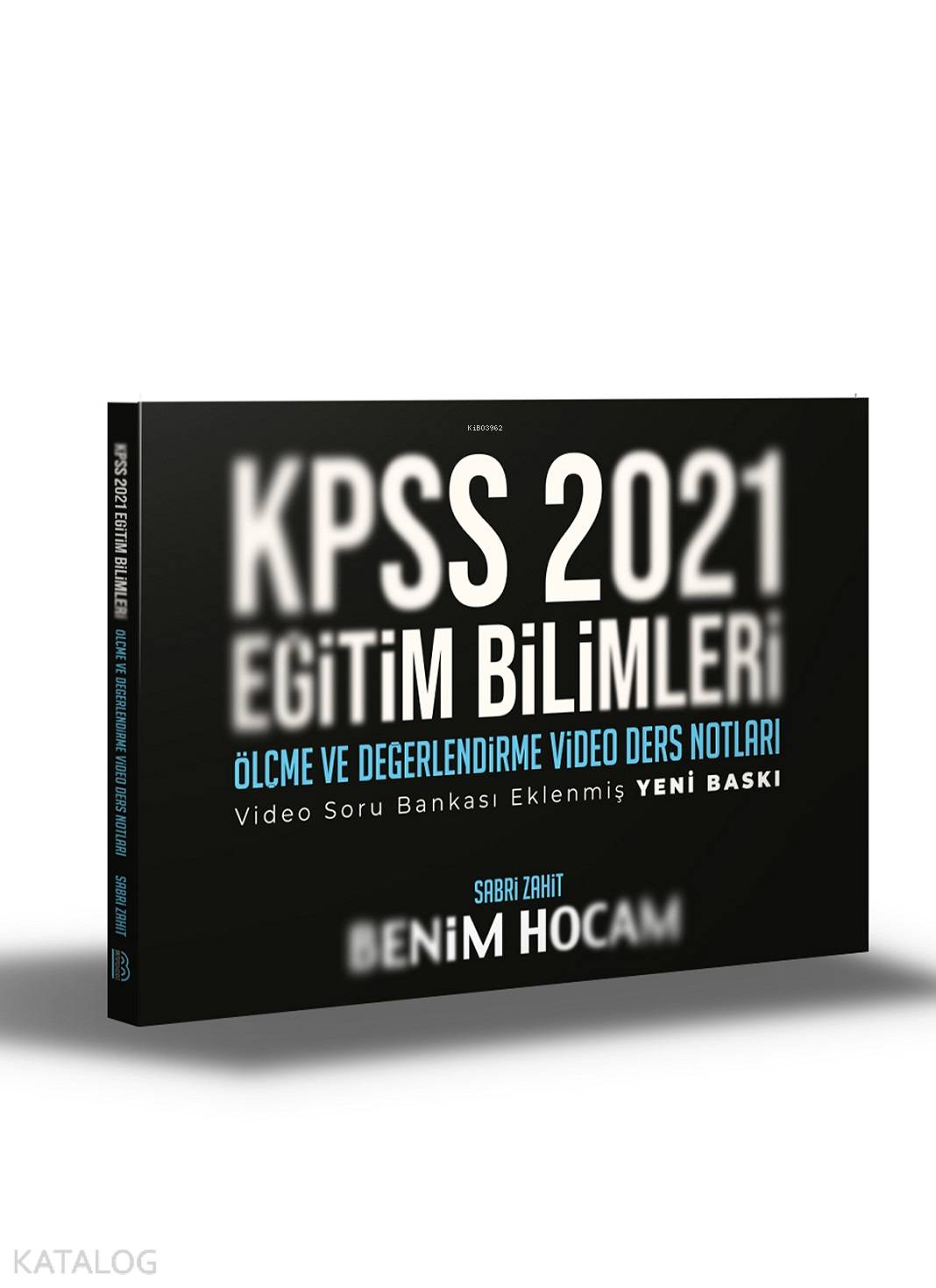 2021 KPSS Eğitim Bilimleri Ölçme ve Değerlendirme Video Ders Notları Benim Hocam Yayınları