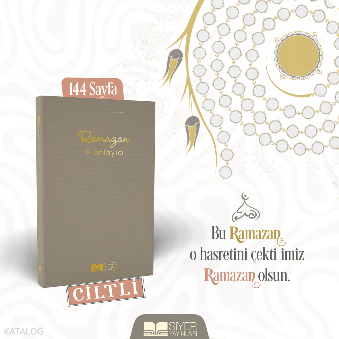  Ramazan Planlayıcı Sert Kapak(Ciltli) | Ramazan Planlayıcı Sert Kapak(Ciltli) | Muhammed Emin Yıldırım | Hülya Ertem | Muhammed Ali Alioğlu | Mevlüt Sami Ertem | Siyer Yayınları | 9786256248892 