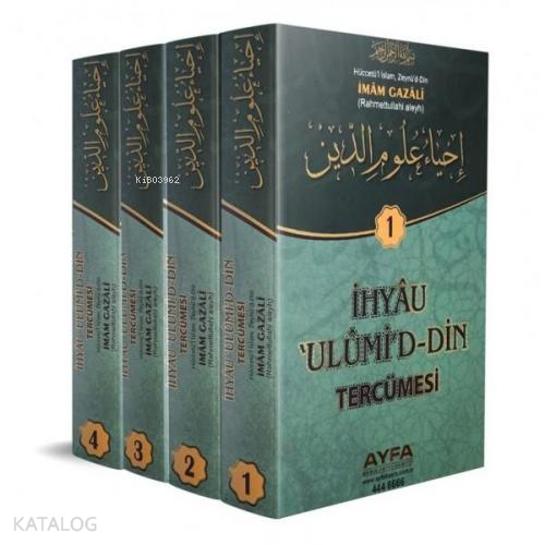  İhyau Ulumid Din Tercümesi (Ayfa 056) | İhyau Ulumid Din Tercümesi (Ayfa 056) | Elmalılı Muhammed Hamdi Yazır | Ayfa Basın Yayın | 9789944933544 