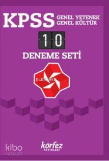 KPSS Genel Kültür Genel Yetenek 10 Deneme Seti
