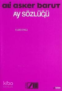  Ay Sözlüğü | Ali Asker Barut | Adam Yayınları | 9789754186352 | 
