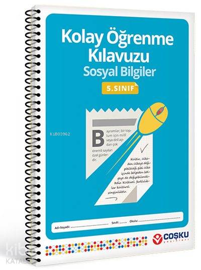 5. Sınıf Kolay Öğrenim Kılavuzu Sosyal Bilgiler
