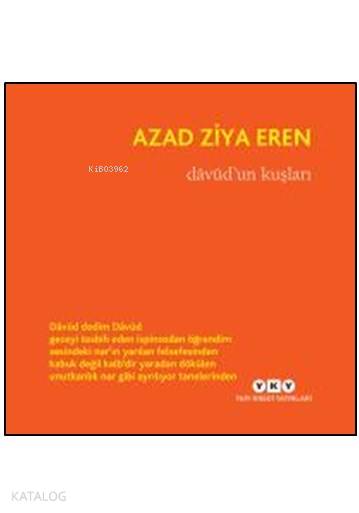  Davudun Kuşları | Davudun Kuşları | Azad Ziya Eren | Murat Yalçın | Yapı Kredi Yayınları ( YKY ) | 9789750831430 