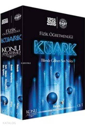 KPSS ÖABT Kuark Fizik Öğretmenliği Konu Anlatımlı Modüler Set 2016