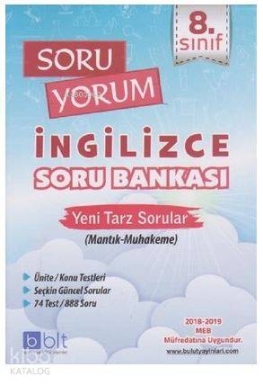  Bulut Yayınları 8 Sınıf LGS İngilizce Soru Bankası Bulut | Bulut Yayınları 8 Sınıf LGS İngilizce Soru Bankası Bulut | Kolektif | Bulut Eğitim ve Kültür Yayınları | 9789752461734 