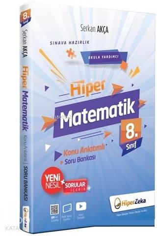 Hiper Zeka Yayınları 8. Sınıf LGS Hiper Matematik Konu Anlatımlı Soru Bankası Hiper Zeka 
