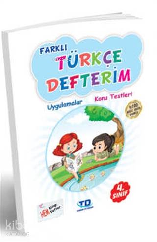  4 Sınıf Farklı Türkçe Defterim Uygulamalar Konu Testleri | 4 Sınıf Farklı Türkçe Defterim Uygulamalar Konu Testleri | Kolektif | Tandem Yayınları | 9786052285367 