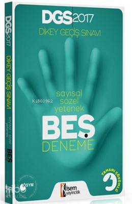 İsem - Dgs Sayısal Sözel Yetenek Beş Deneme 20