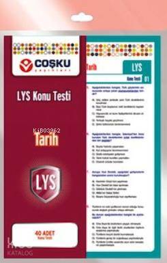 LYS Tarih; 40 Adet Konu Testi