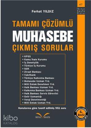 Tamamı Çözümlü Muhasebe Çıkmış Sorular