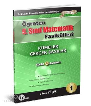  Gür Yayınları 9 Sınıf Öğreten Biyoloji Fasikülleri Seti Gür | Güray Küçük | Gür Yayınları | 9786054546411 | 
