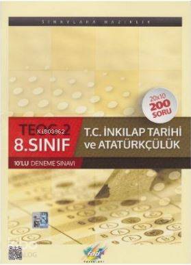 8. Sınıf T.C. İnkılap Tarihi ve Atatürkçülük TEOG-2 10'lu Deneme Sınavı
