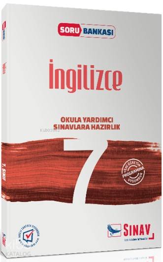 Sınav Dergisi Yayınları 7. Sınıf İngilizce Soru Bankası Sınav Dergisi 