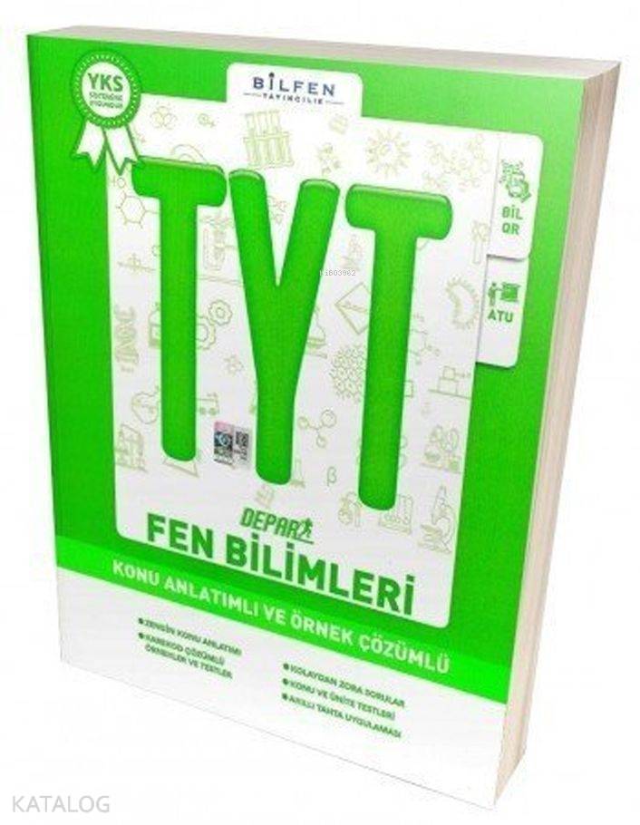 Bilfen Yayınları TYT Fen Bilimleri Depar Konu Anlatımlı ve Örnek Çözümlü