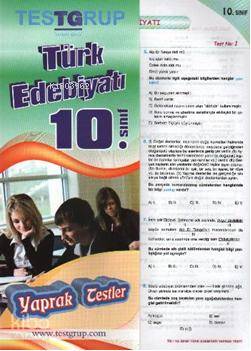 10. Sınıf| Türk Edebiyatı; Yaprak Testler