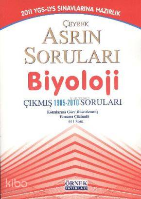 YGS LYS Biyoloji; Çeyrek Asrın Soruları 1985-2010