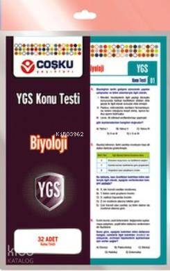 YGS Biyoloji; 32 Adet Konu Testi
