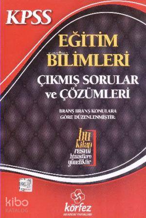 KPSS Eğitim Bilimleri Çıkmış Sorular ve Çözümleri