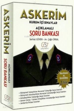 ASKERİM Askeri Sınavlara Hazırlık Açıklamalı Soru Bankası