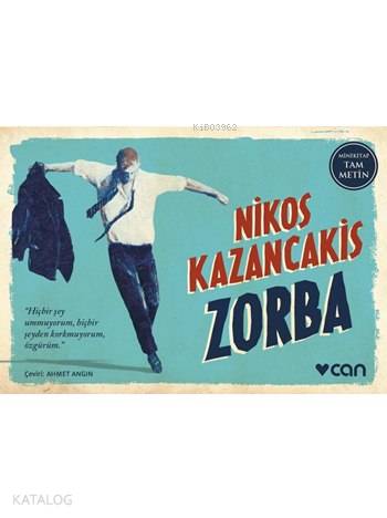  Zorba (Mini Kitap) | Nikos Kazancakis | Ahmet Angın | Can Yayınları | 9789750726750 | 