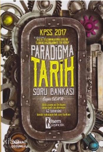KPSS Paradigma Tarih Tamamı Çözümlü Soru Bankası 2017